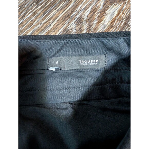 LOFT Black Wide Leg Trouser Dress Pants Size 6 - Picture 4 of 7
